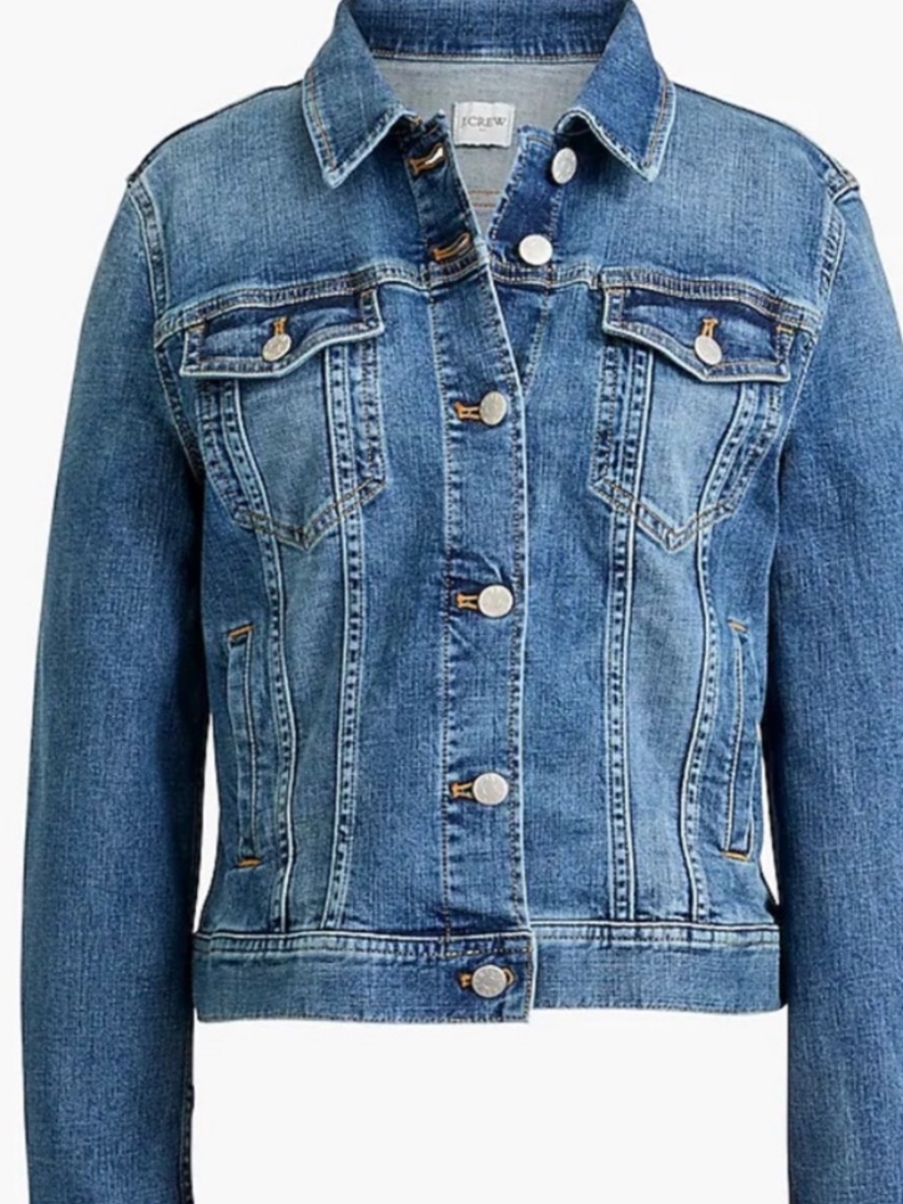 J. Crew Women's Medium Blue Denim Jacket